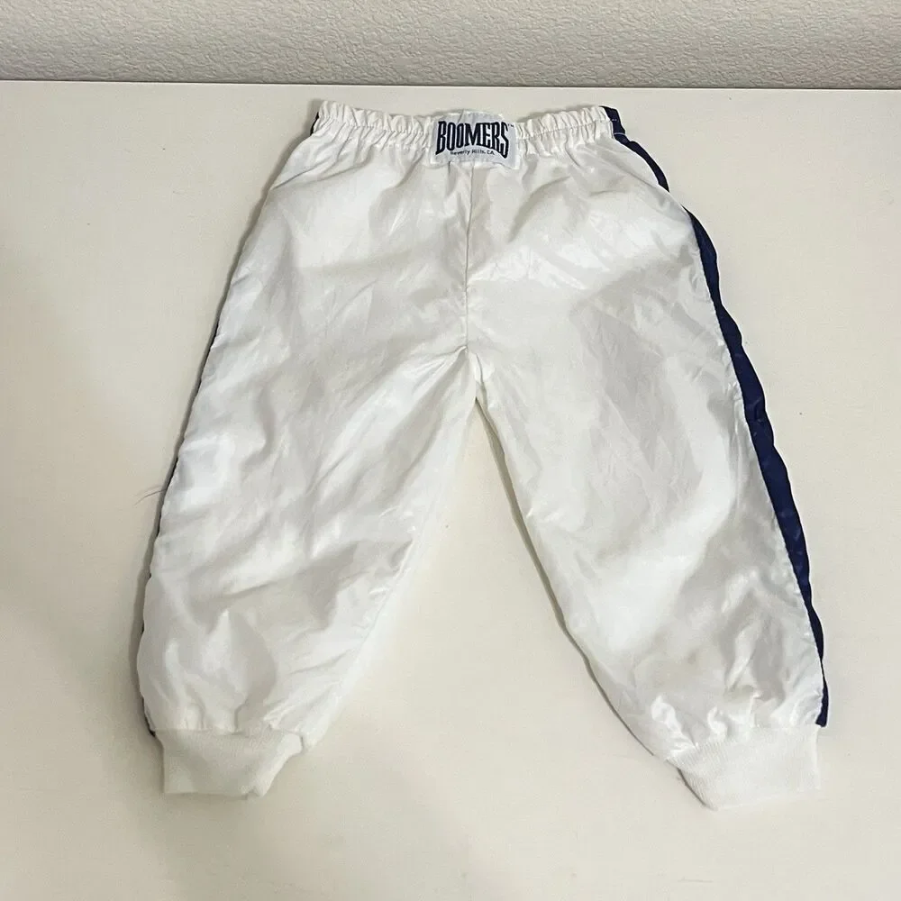 Vintage Boomers Beverly Hills Baby Warm-Up Boxing 3-Pc Outfit Size XS 6 Months